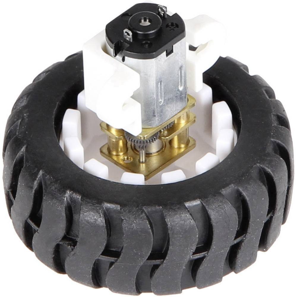 Joy-it Mini Metallgetriebemotor inkl. Rad Barebone-PC