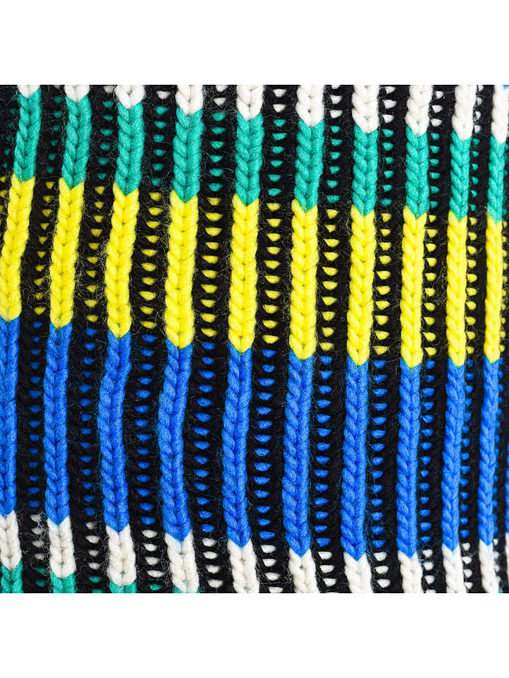 Buff Loop-Schal in Blau/ Gelb/ Grün - (L)29 x (B)28 cm günstig kaufen onesize