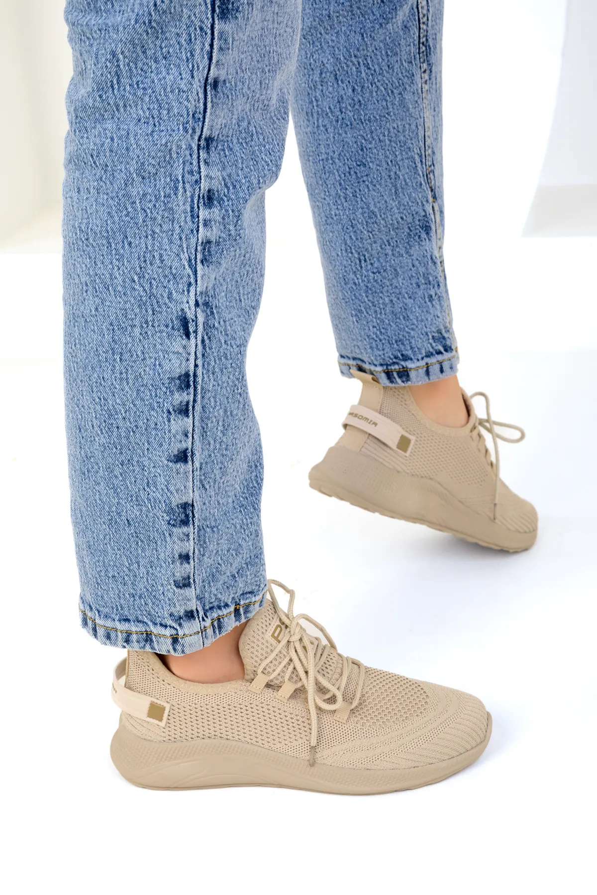 SOHO  Beige-Beige Unisex Sneaker 16884