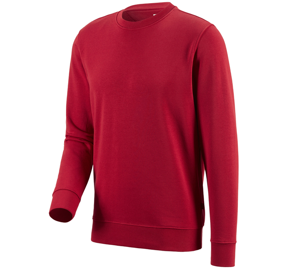 e.s. Sweatshirt poly cotton