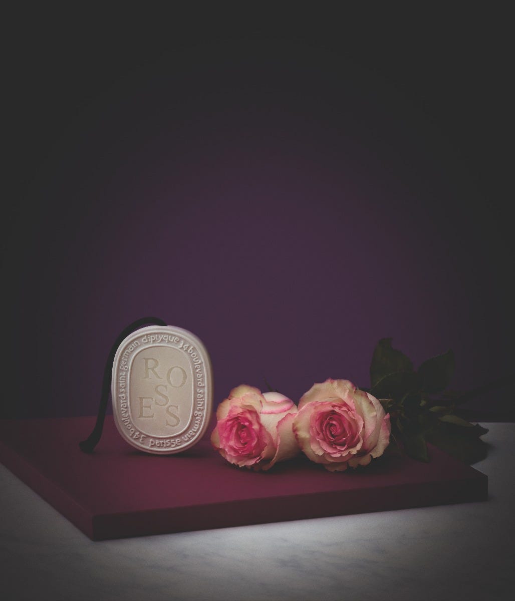 Roses - Oval parfumé