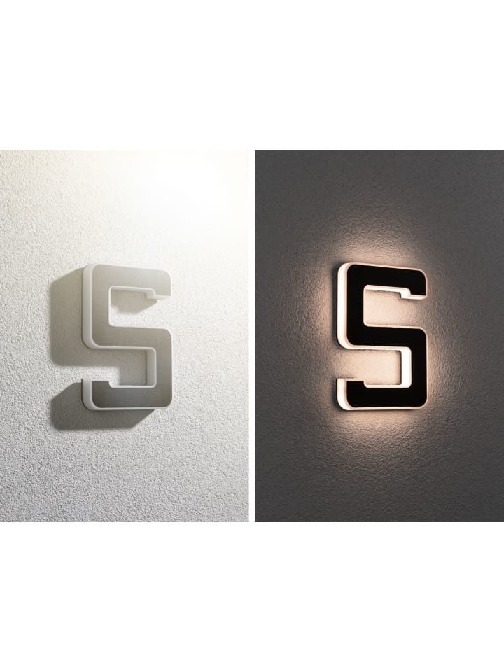 paulmann Solar LED Hausnummernleuchte  Nummer 5 günstig kaufen onesize