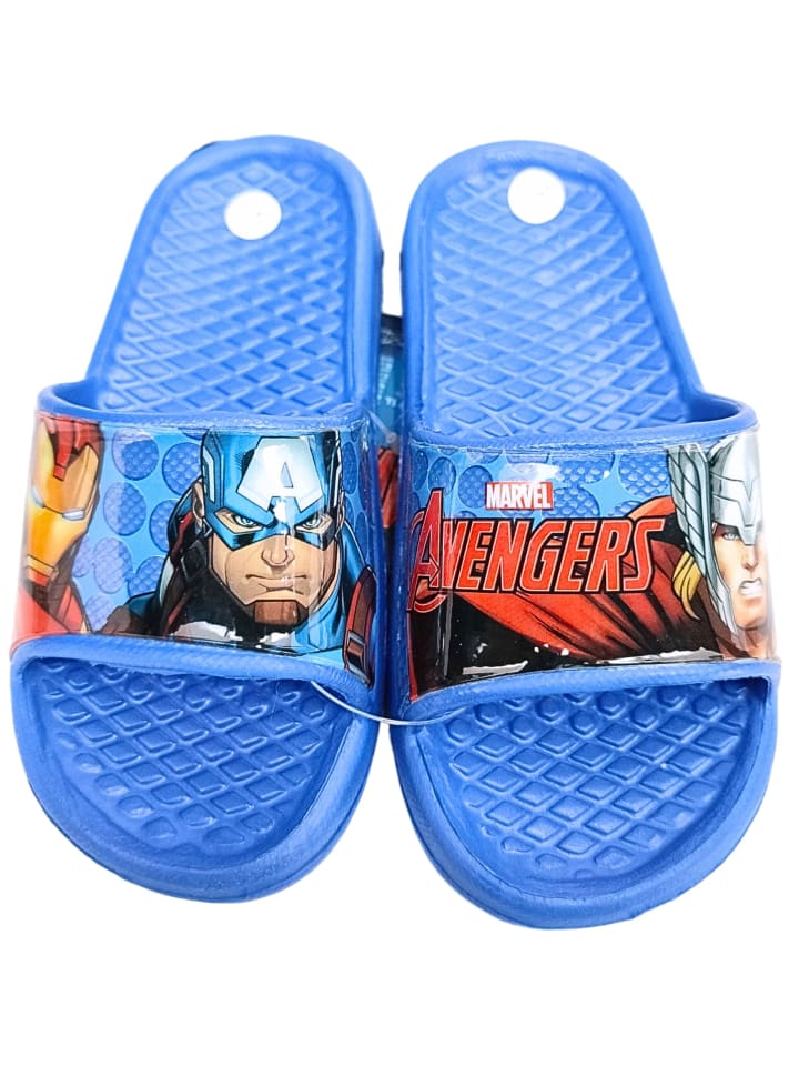 Avengers Badelatschen Avengers in Blau günstig kaufen
