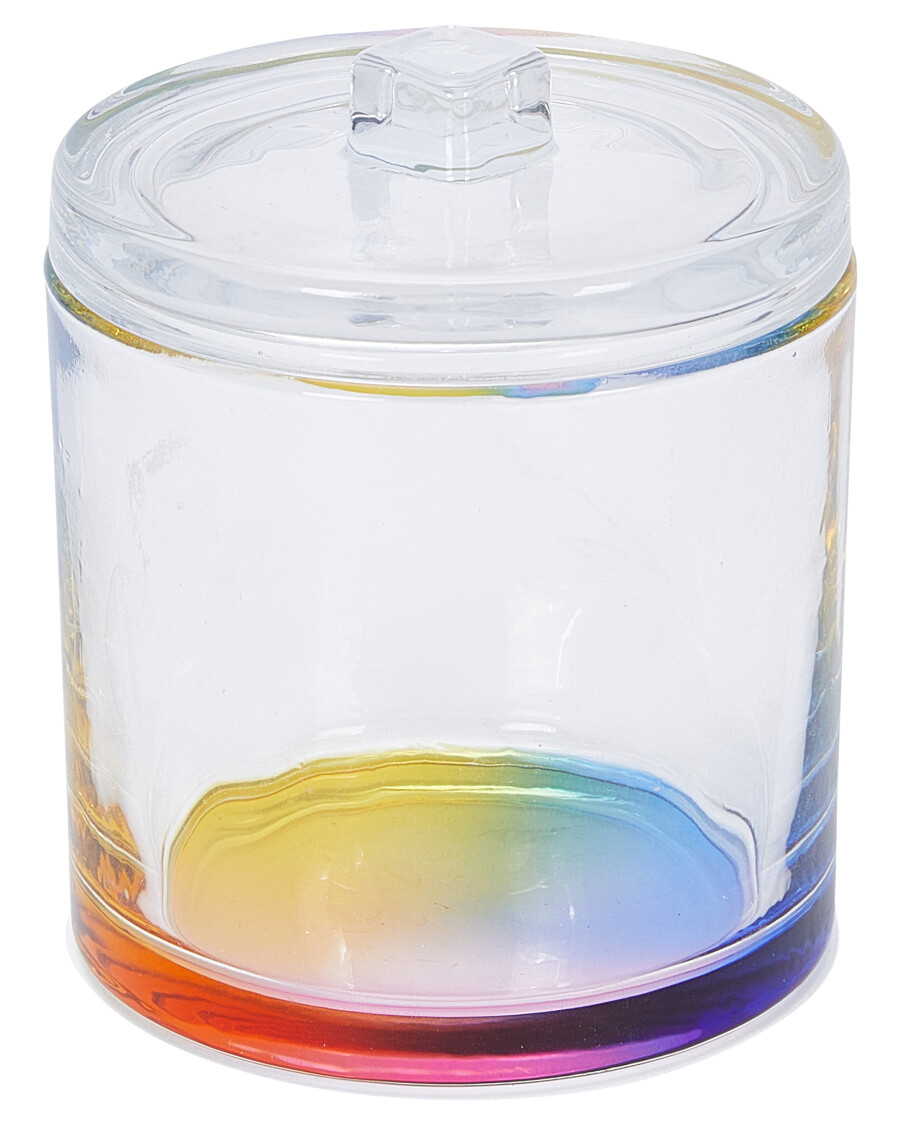 Kosmetikdose aus Glas