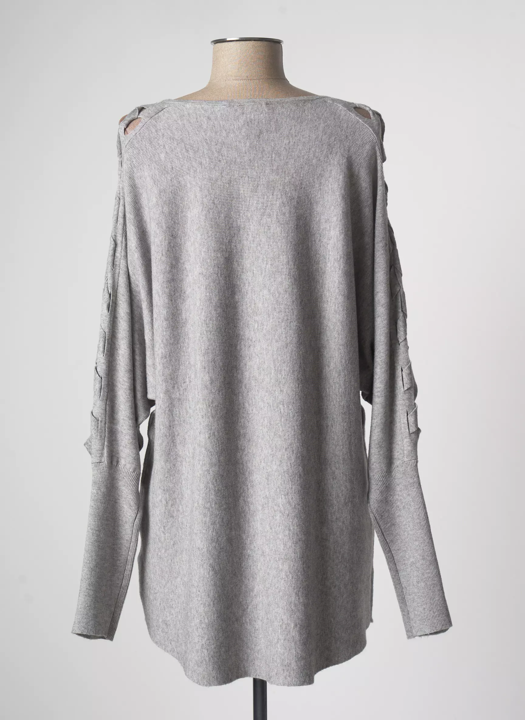 Frank Lyman Pulls Femme couleur gris