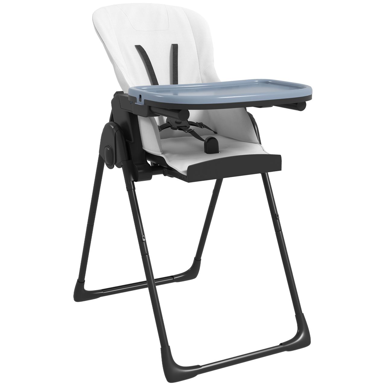 ZONEKIZ Babyhochstuhl Kinderhochstuhl mit abnehmbaren Tisch für 6-36 Monate Baby