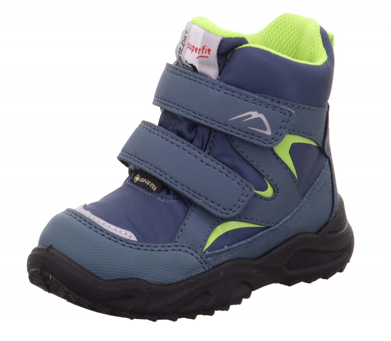 GLACIER - Blau/GrünBoots mit Klettverschluss