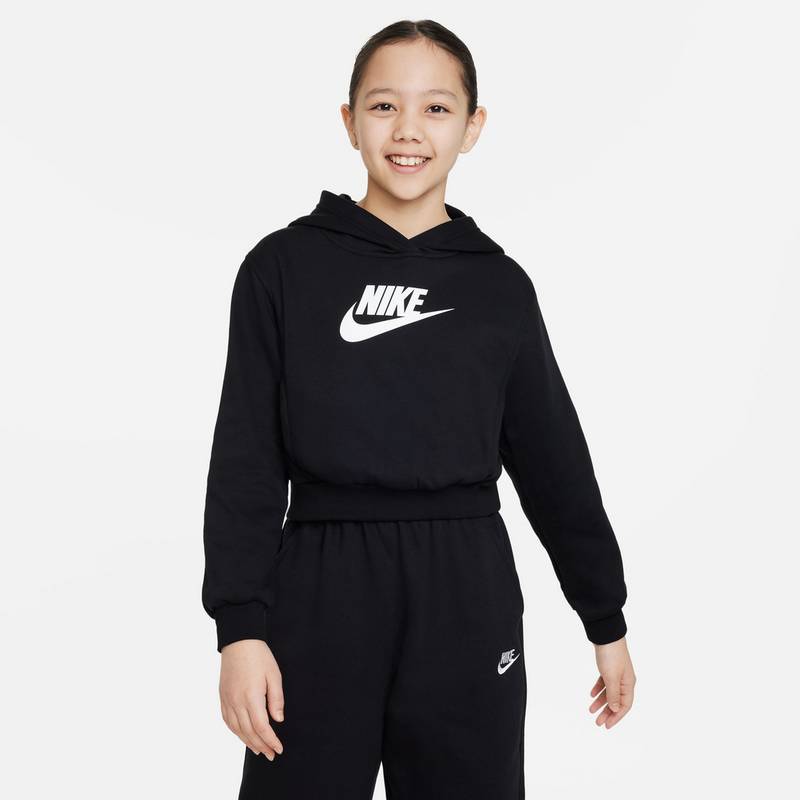 Nike NSW CLUB FLEECE CROP Hoodie Mdchen
