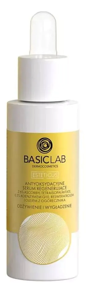 BasicLab Esteticus emulzija antioksidativni serum s vitaminom C