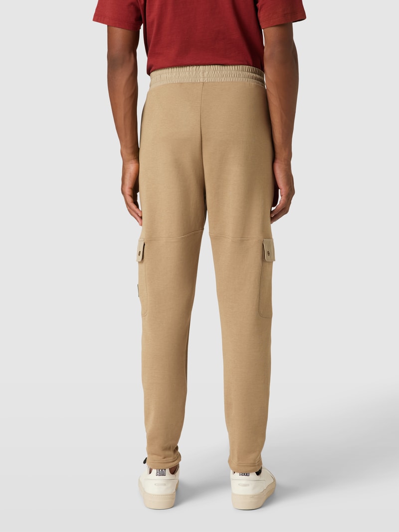 Sweatpants mit Cargotaschen Modell 'Dangkang' in camel