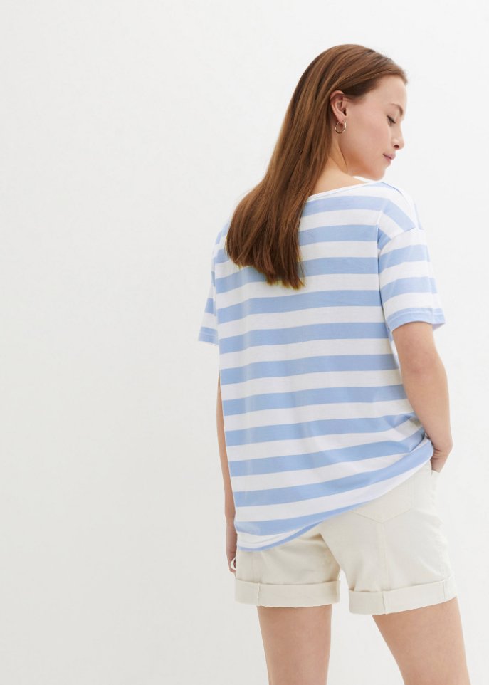 Shirt mit Raffung