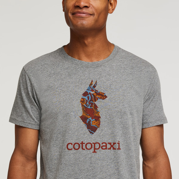 ALTITUDE LLAMA ORGANIC T-SHIRT M Herren - T-Shirt