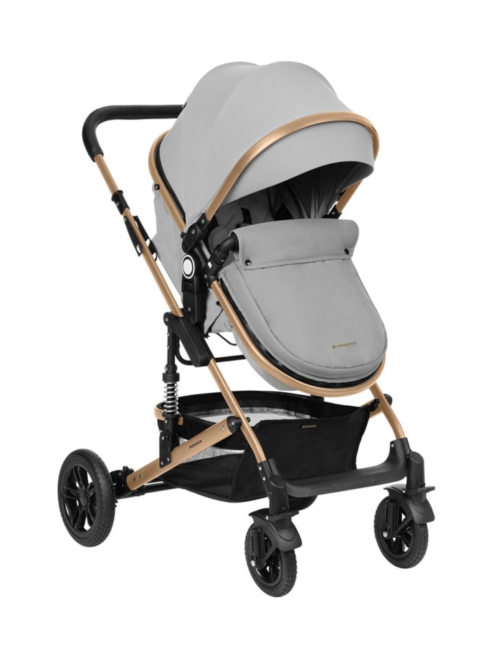 Kikkaboo Kinderwagen 3 in 1 Amaia in grau günstig kaufen onesize