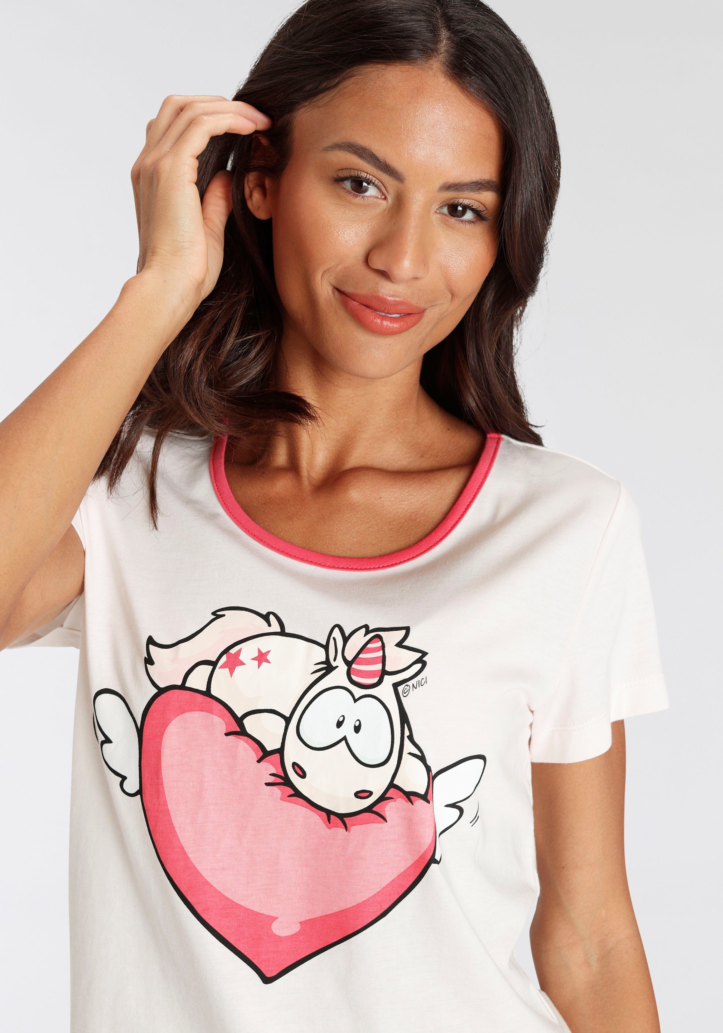 Nici Pyjama (2 tlg) mit Comic-Print