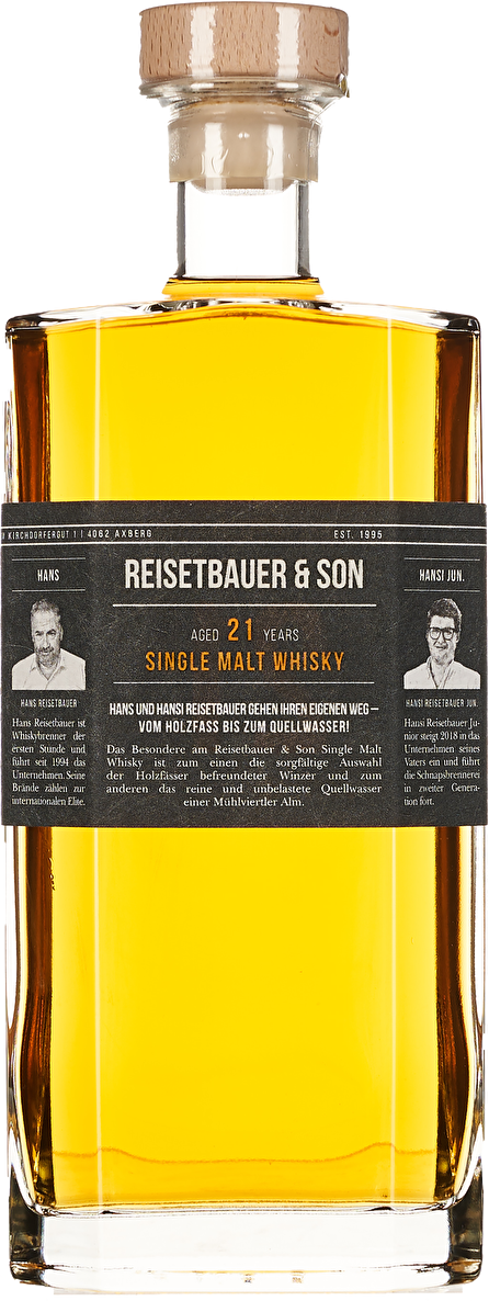 Reisetbauer & Son Whisky Single Malt 21 YO 0,7 Liter