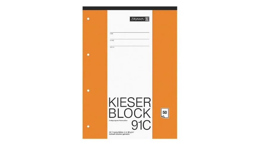 BRUNNEN KIESER-Block 91C