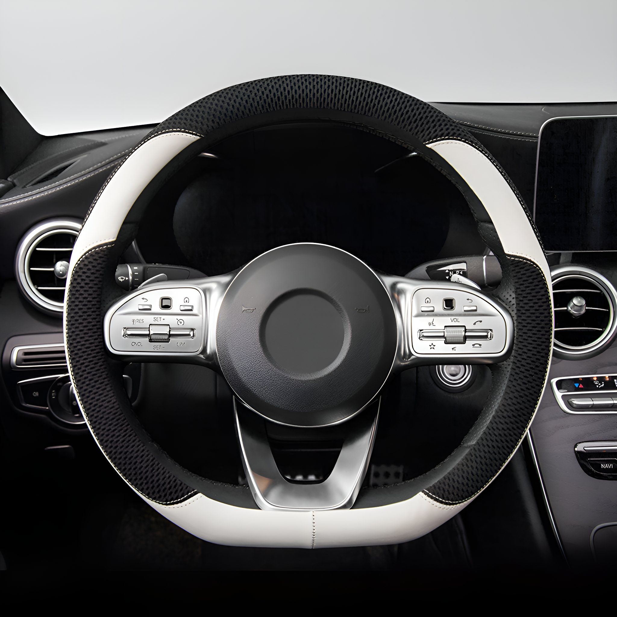 ZAO Lenkradbezug Ice silk sweat Auto Autoabdeckung Lenkradabdeckung