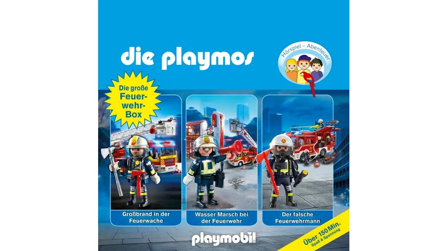 Die Große Feuerwehr-Box 3 Hörspiel Abenteuer
