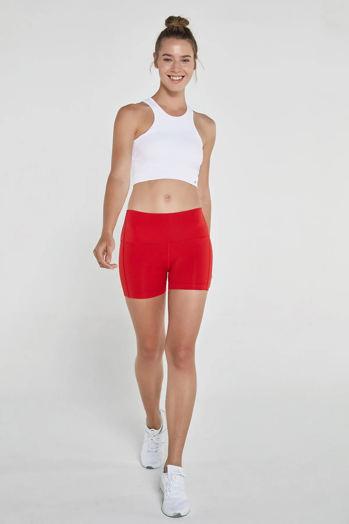 Jerf  Aruba Recovery Mini Shorts Rot