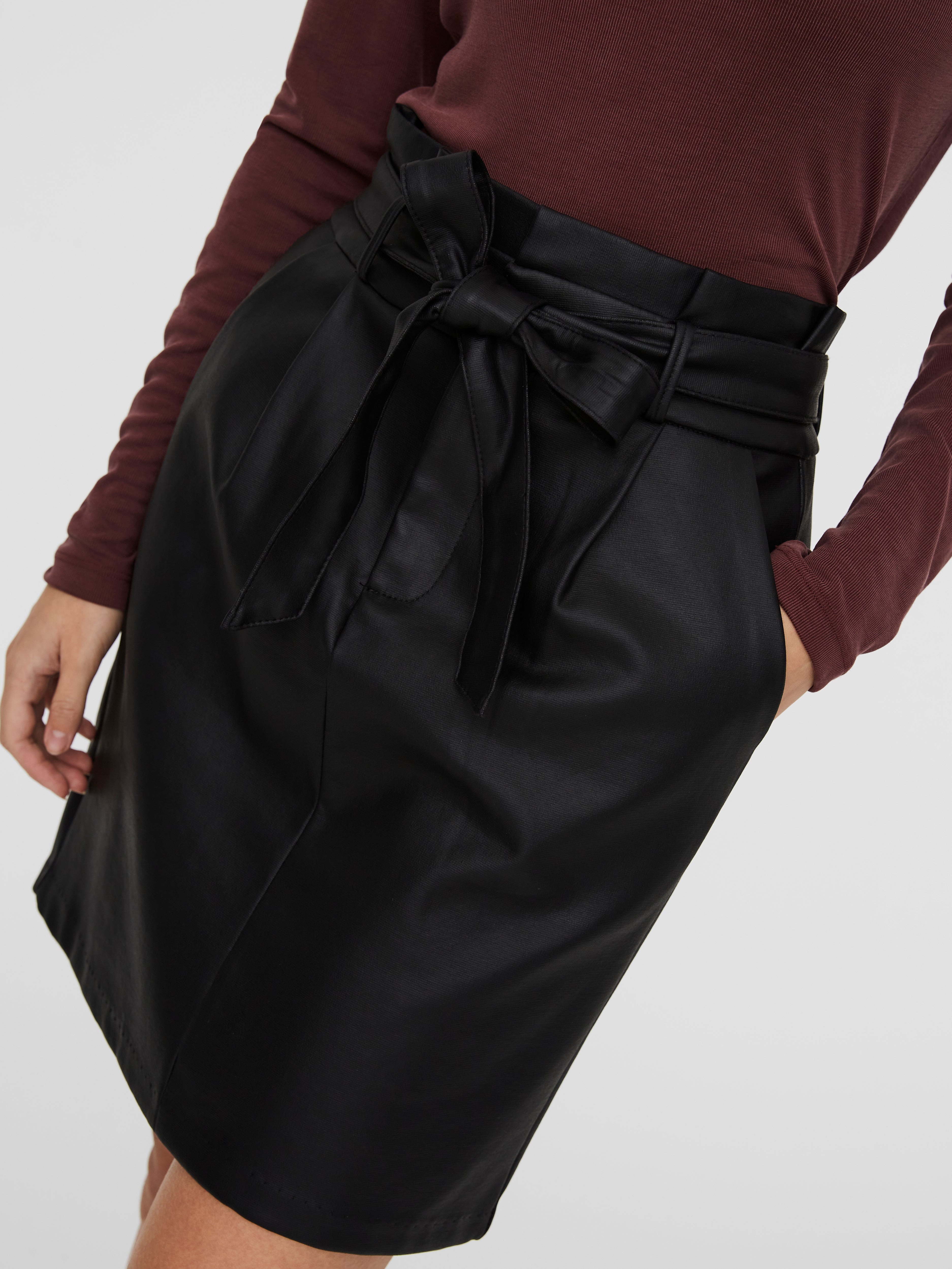 VMEVA Hohe Taille Kurzer Rock