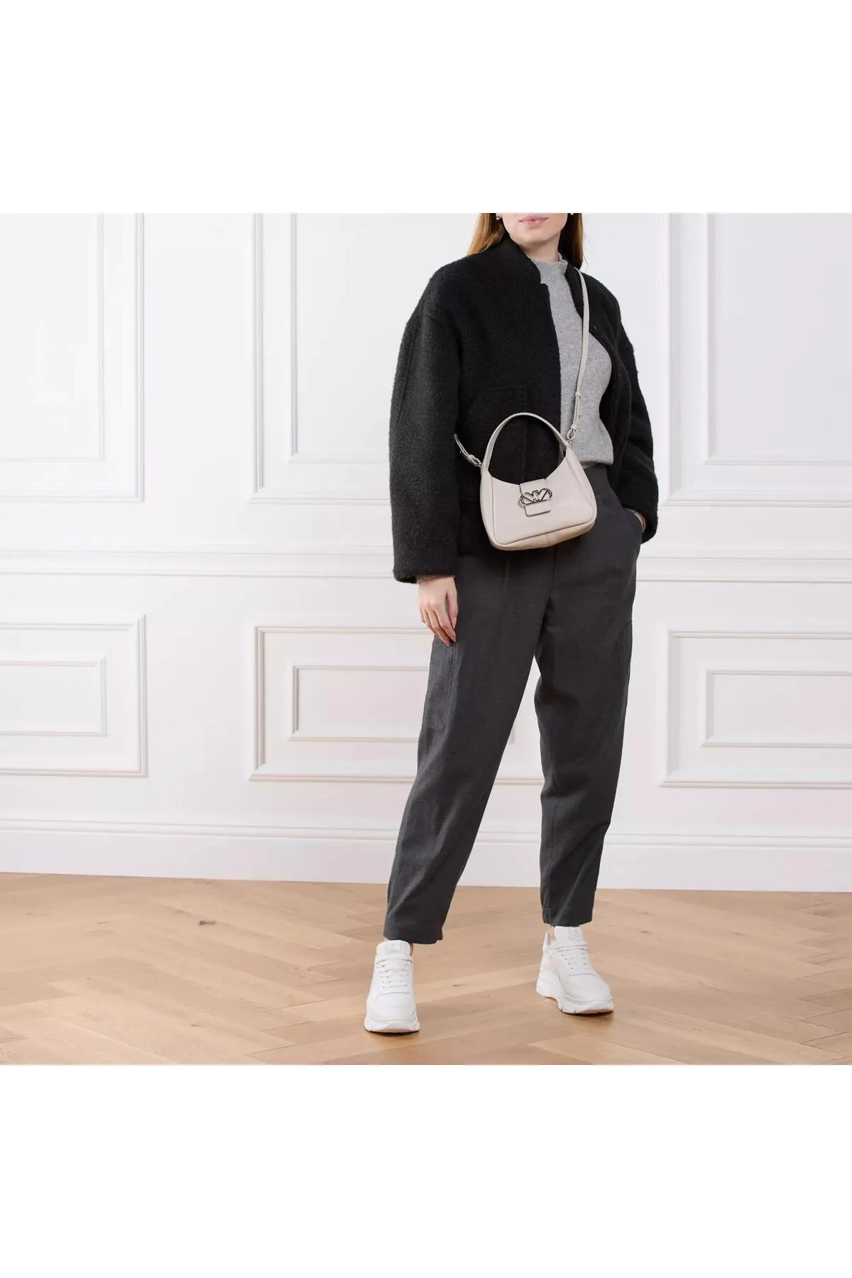 Emporio Armani  Hobo S Micro Cervo Sand