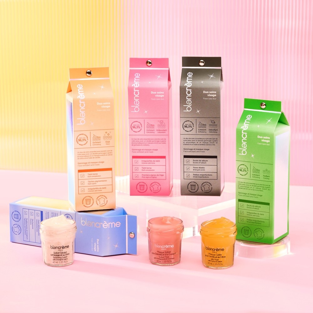 Blancreme Duo Visage Thé Vert Concombre Edition Limitée Noël 2023 Soins Visage