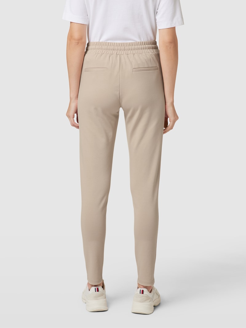 Sweatpants mit Tunnelzug Modell 'KATE' in beige