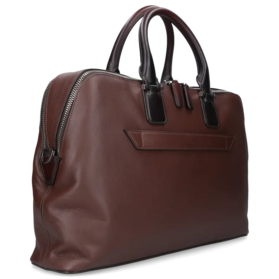 Santoni - Businesstasche UIBBA Kalbsleder - braun