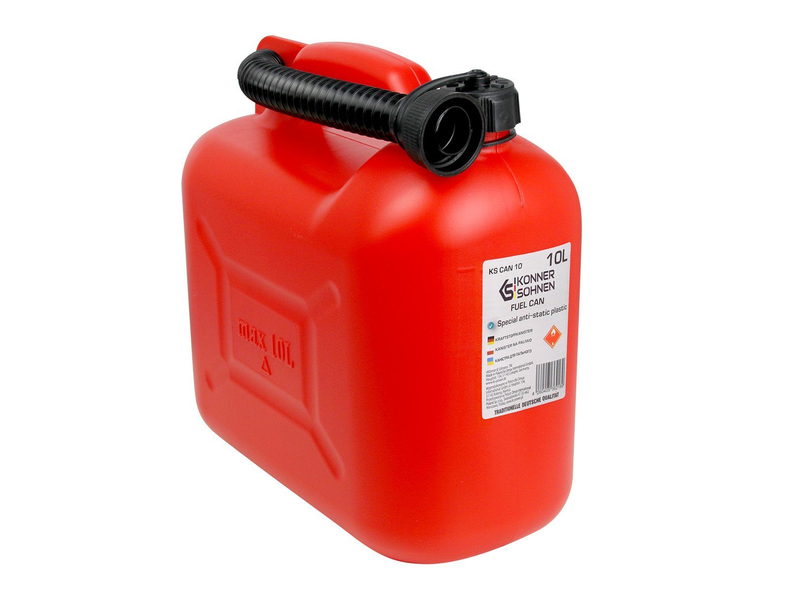 Könner & Söhnen Stromerzeuger KS CAN 10, (1-tlg), Kraftstofftank