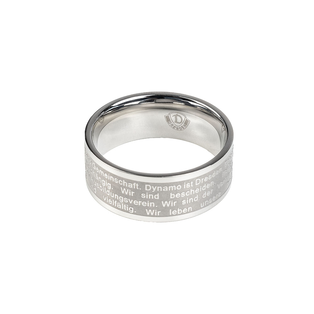Ring DYNAMO Edelstahl