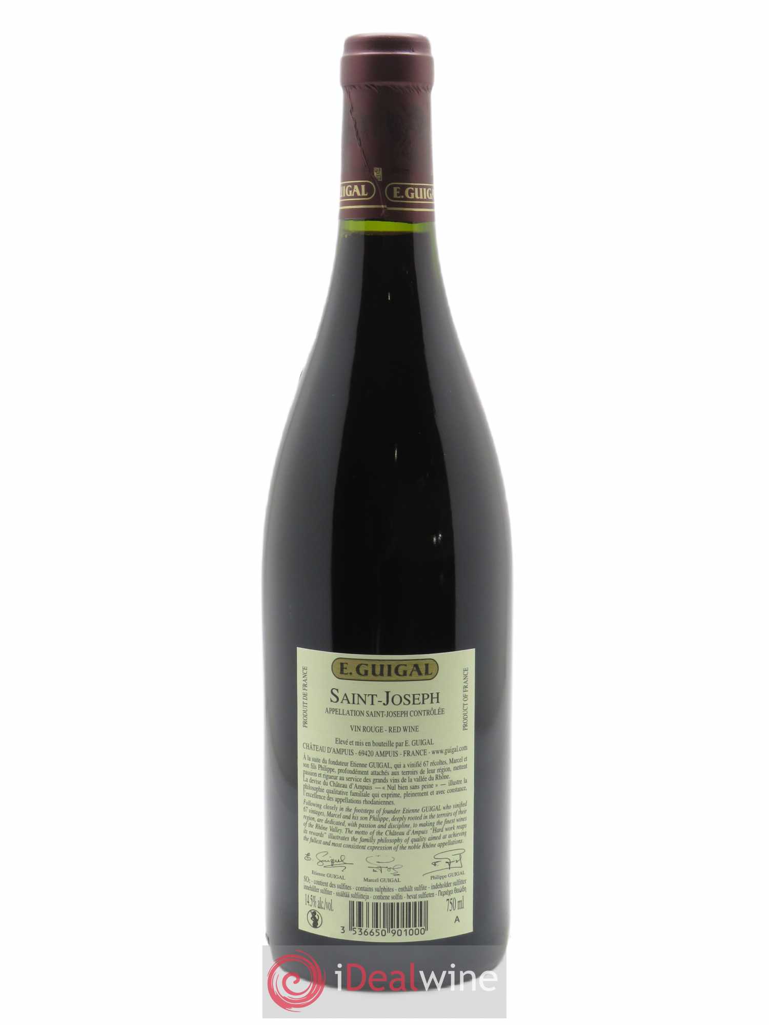 Saint-Joseph Guigal  2019 - Lot de 1 Bouteille