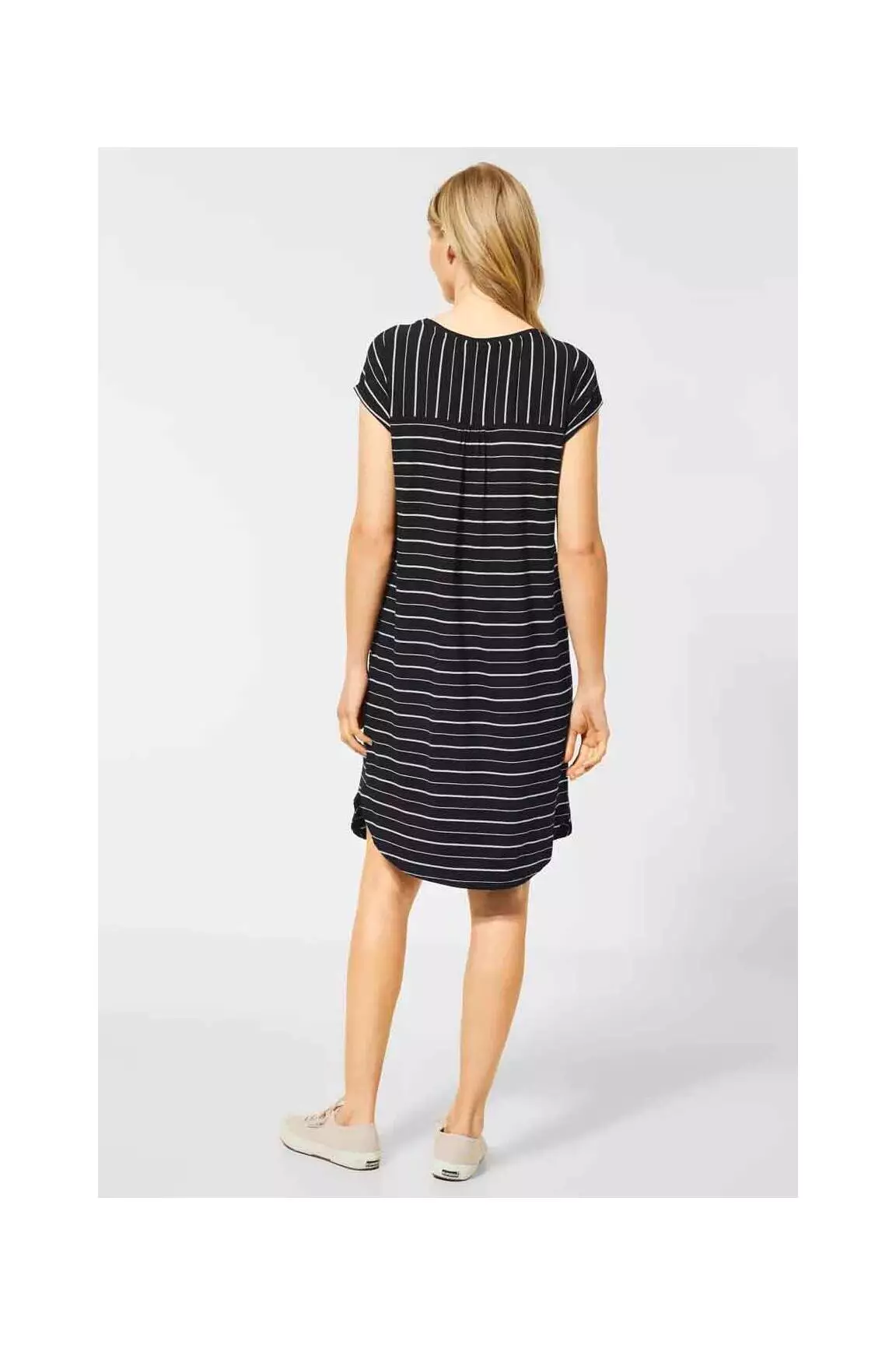 Street One Robes Mi Longues Femme couleur noir