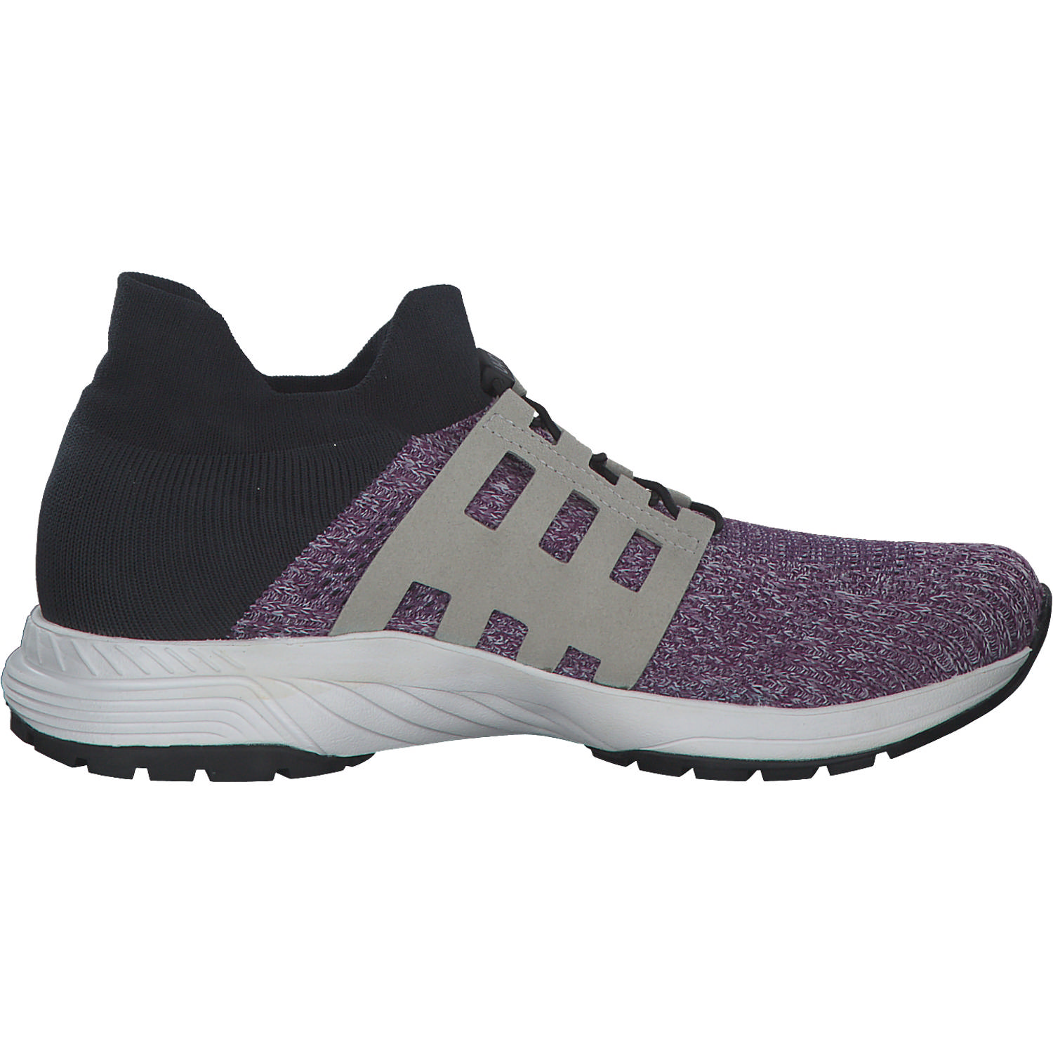 UYN Y100044, Slip-On-Sneaker, Damen, violet melange/antracite