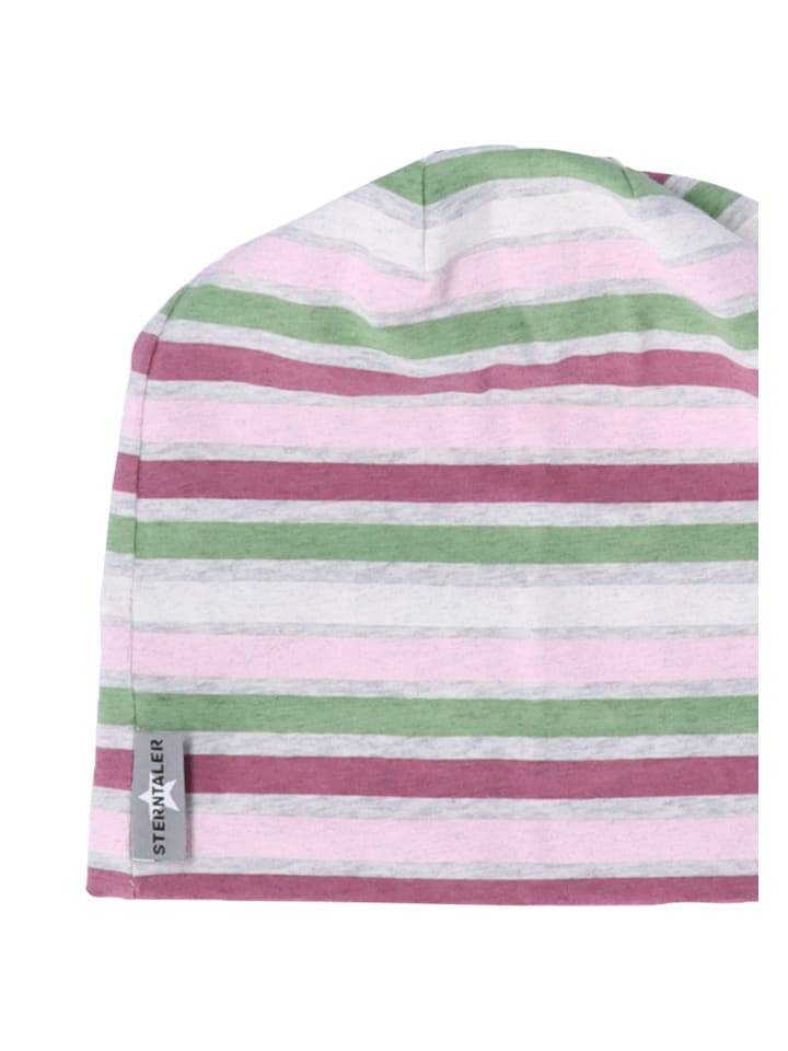 Sterntaler Beanie Streifen in rosafarbig günstig kaufen