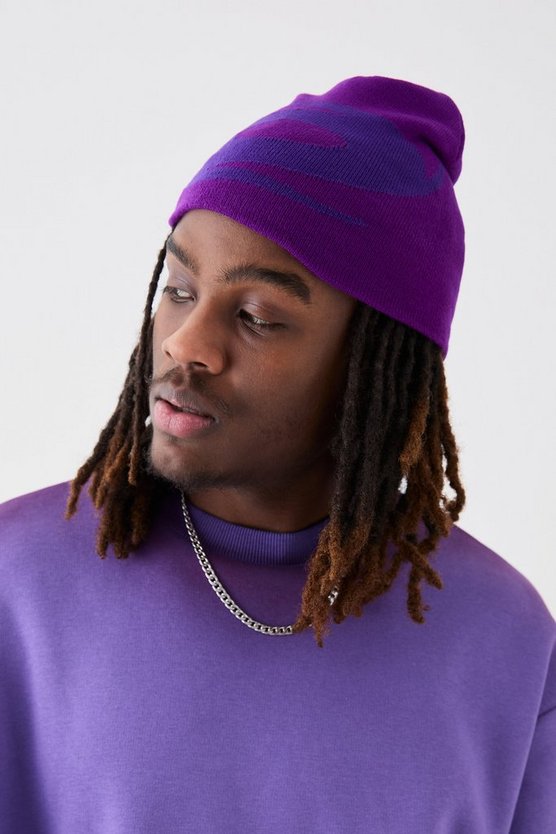 Beanie mit Orbit-Print
