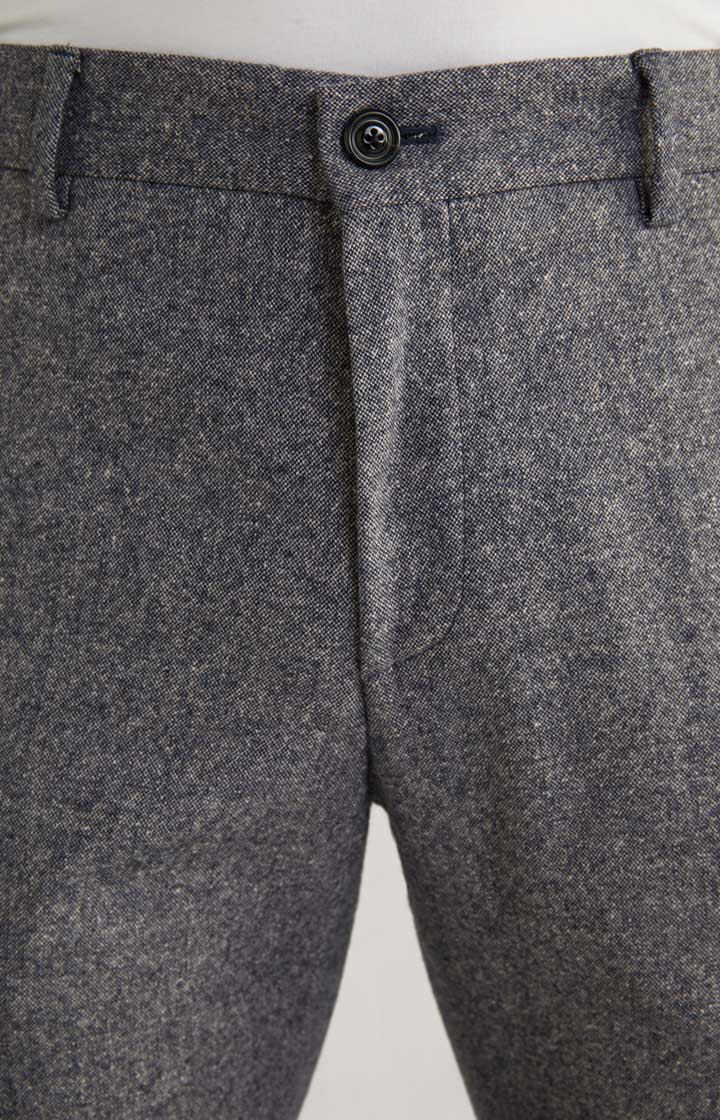 Chino Hank in Blaugrau meliert