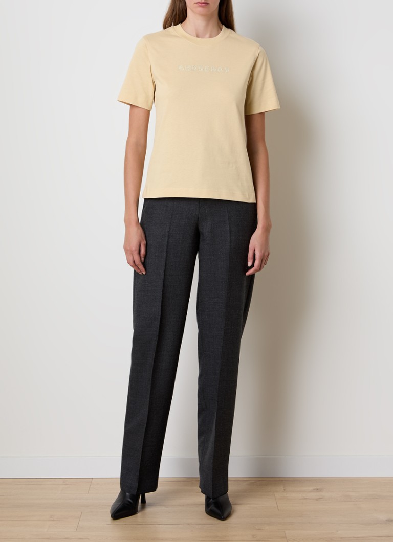 T-shirt Burberry con logo stampato