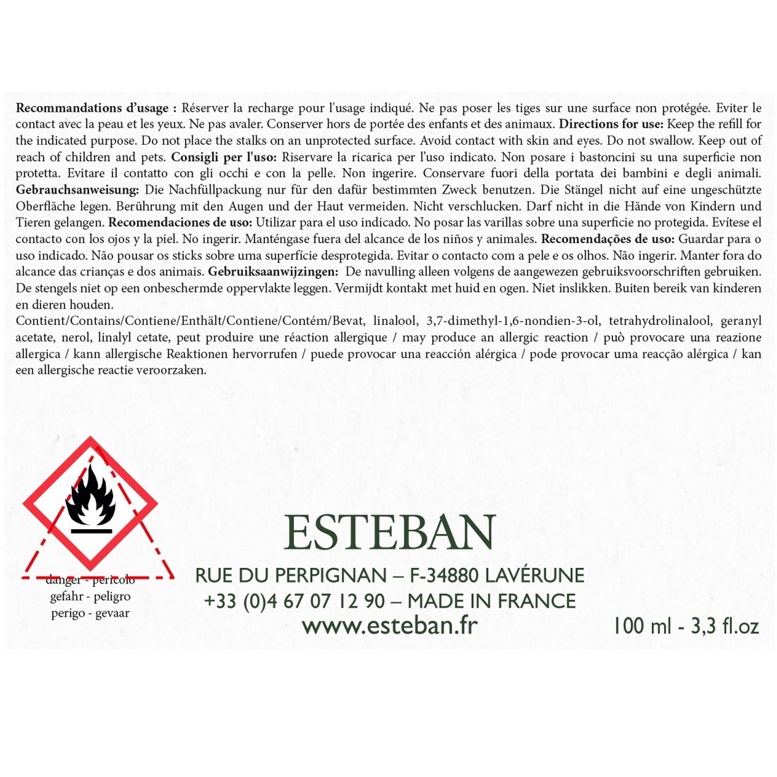 Flori de portocal Esteban