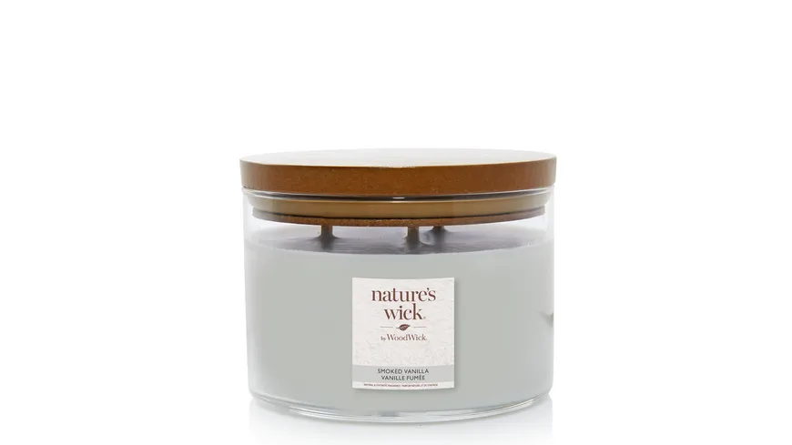 nature's wick 3-Docht Smoked Vanilla mehrfarbig