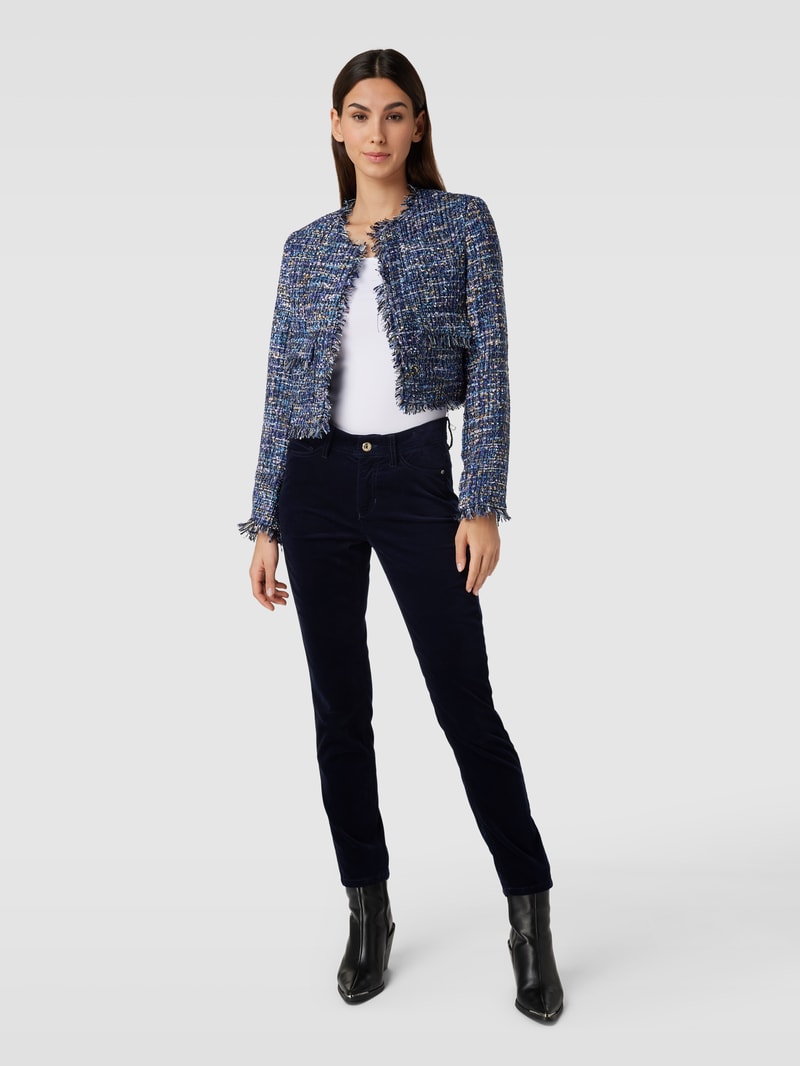 Slim Fit Jeans im 5-Pocket-Design Modell 'PIPER' in marineblau