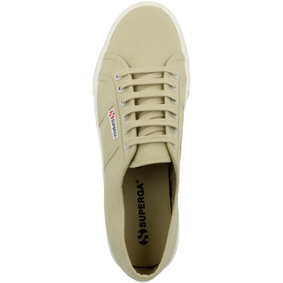 Superga 2730 Cotu Mid Platform Sneaker Low gruen