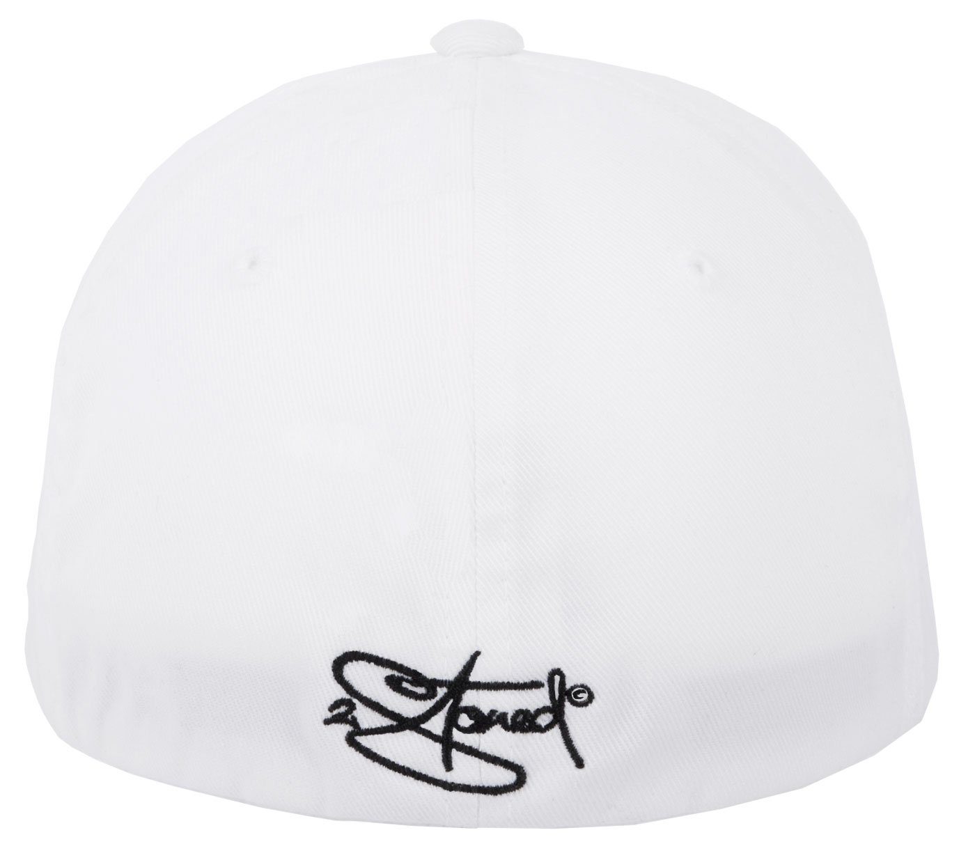 2Stoned Baseball Cap Flexfit Cap mit Stick Classic Logo für Damen, Herren und Kinder hinten geschlossen, verstärkte Front, mittleres Profil
