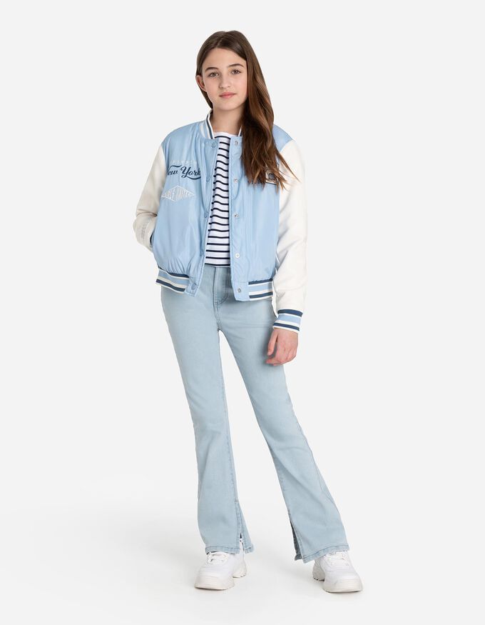 Collegejacke - Stickereien