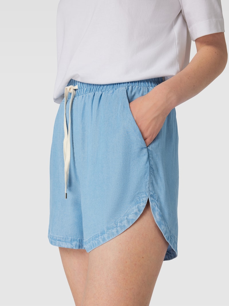 Shorts in Denim-Optik Modell 'Paula' in hellblau