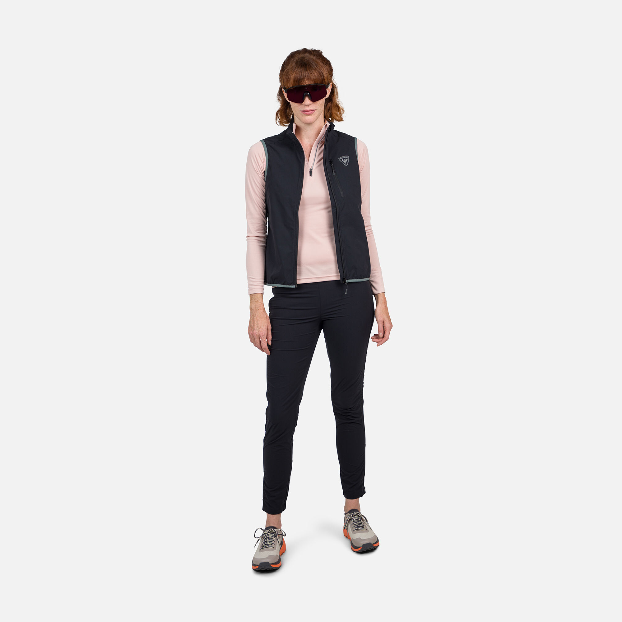 Première couche demi-zip Poursuite femme