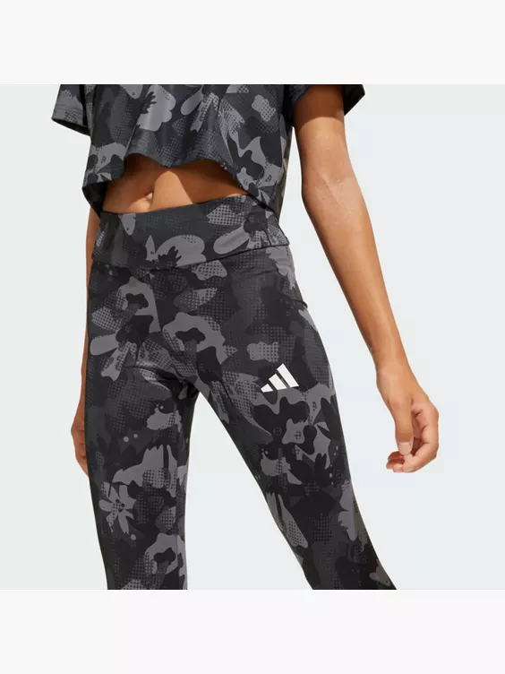 adidas Train Essentials Flower Print Kids Leggings