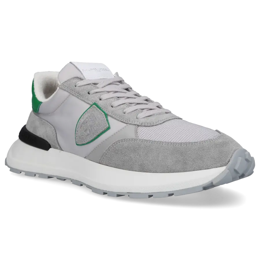 Philippe Model - Sneaker low ATLU W004 Veloursleder - grau