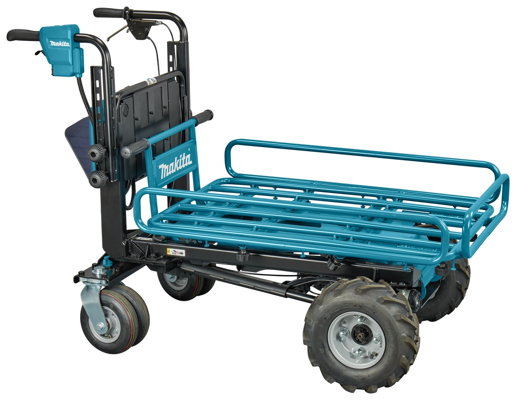 Roabă fără fir Makita DCU604Z 2 x 18V cu suport, fără baterii și încărcător