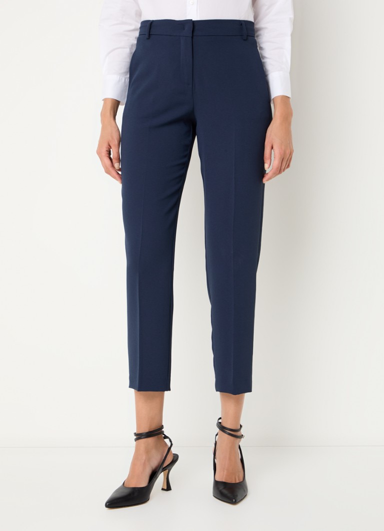 Pantaloni cropped slim fit a vita alta Riad di Max & Co con tasche laterali