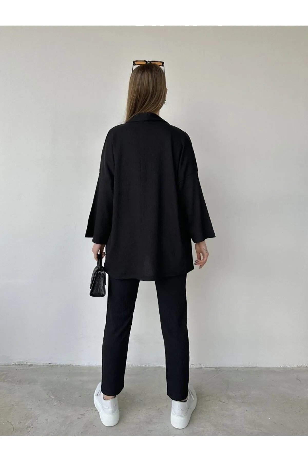 ZF BUTİK  Zweiteiler - Schwarz - Regular Fit